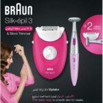 جهاز إزالة الشعر سيلك ابيل 3 se 3420 int مع 2 إضافات