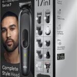 ماكينة تشذيب 17 في 1 للحية والشعر والجسم والمزيد من براون، mgk7491
