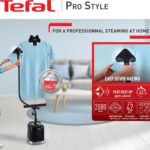 مكواة بخار عمودية للملابس والستائر بوزن 42 جم وقدرة 2000w موديل it3480e1 من برو ستايل، أسود