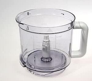 وعاء lمحضر الطعام من براون موديلات k650 k600 k700 k750 fp3010 fx3030wh، أبيض، 3030.0 واط