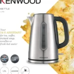 كينوود غلاية مياه، ستانلس ستيل، 2200 واط، 1.7 لتر، فلتر شبكي قابل للإزالة، zjm10.000ss،