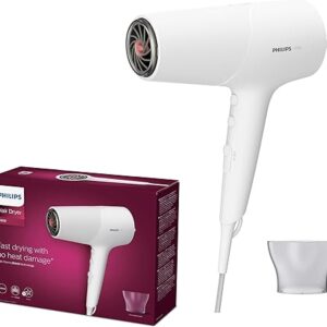 مجفف شعر سيريز 500 من فيليبس بتقنية ثيرمو بروتيكت bhd500 00، أبيض، 2300 واط