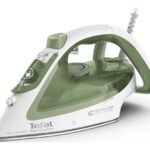 tefal tefal easygliss eco fv5781 steam iron – 2800w / white & green fv5781g