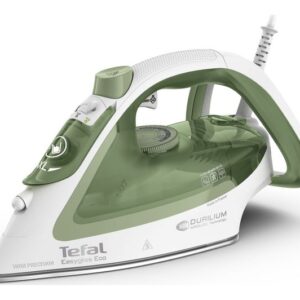 tefal tefal easygliss eco fv5781 steam iron – 2800w / white & green fv5781g